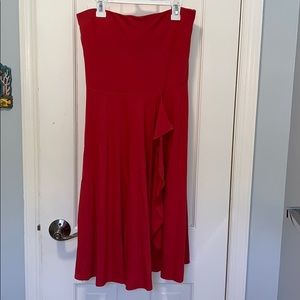 XS Ann Taylor strapless stretchy dress